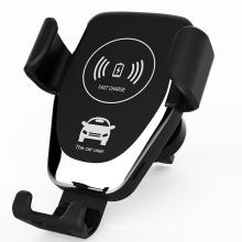 10W 15W Car Mount Wireless Charger for iPhone 12 11 Pro XS Max X Quick Qi Fast Charging Car Phone Holder For Samsung S10 S9